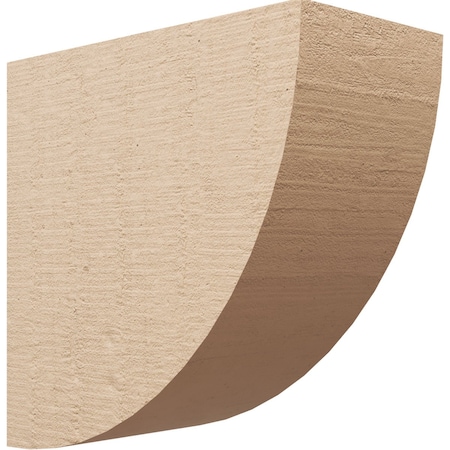 Ekena Millwork 9"W x 18"D x 18"H Classic Durham Rough Cedar Woodgrain TimberThane Corbel, Primed Tan CORUR09X18X18DURRCPR